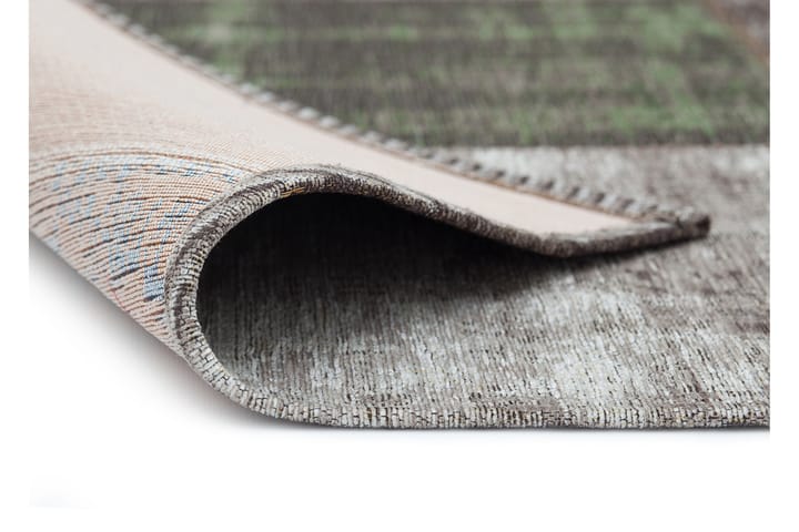 Matta Stracciatella 155x230 cm - Natur/Grön/Blå/Beige - Textil & mattor - Matta - Orientalisk matta - Patchwork matta
