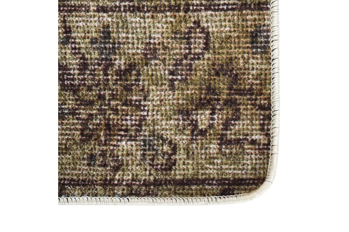 Matta tvättbar lappmönster 190x300 cm flerfärgad halkfri - Flerfärgad - Textil & mattor - Matta - Orientalisk matta - Patchwork-matta
