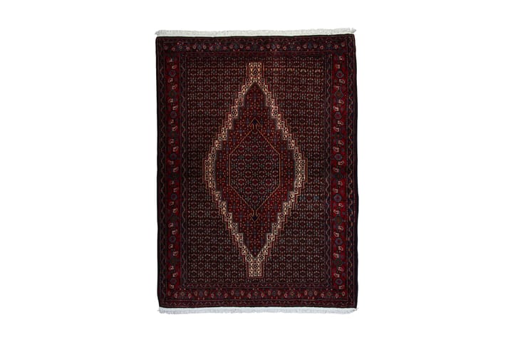 Handknuten Exklusiv Persisk Dubbelvävd Matta 125x168 cm - Röd/Beige - Textil & mattor - Matta - Orientalisk matta