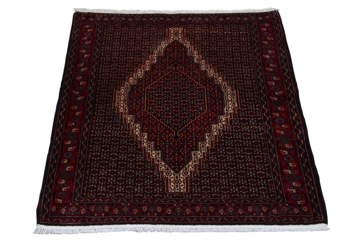 Handknuten Exklusiv Persisk Dubbelvävd Matta 125x168 cm - Röd/Beige - Textil & mattor - Matta - Orientalisk matta