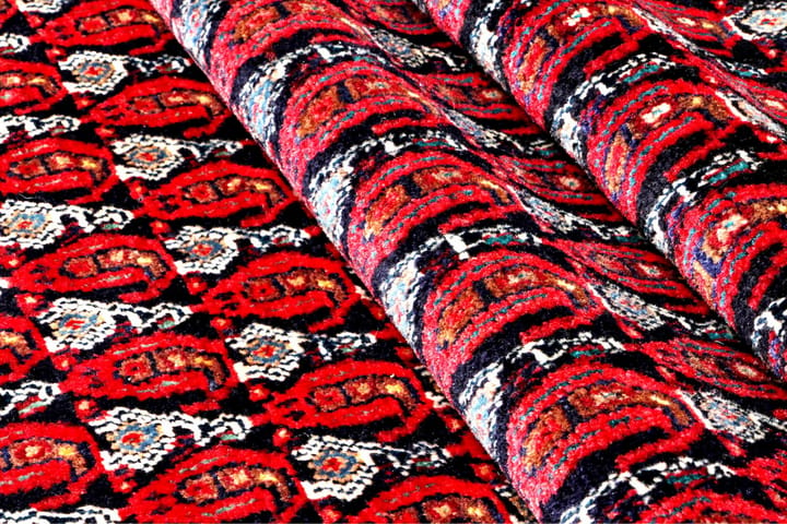 Handknuten Exklusiv Persisk Nålmatta 122x301 cm Kelim - Mörkblå/Röd - Textil & mattor - Matta - Orientalisk matta