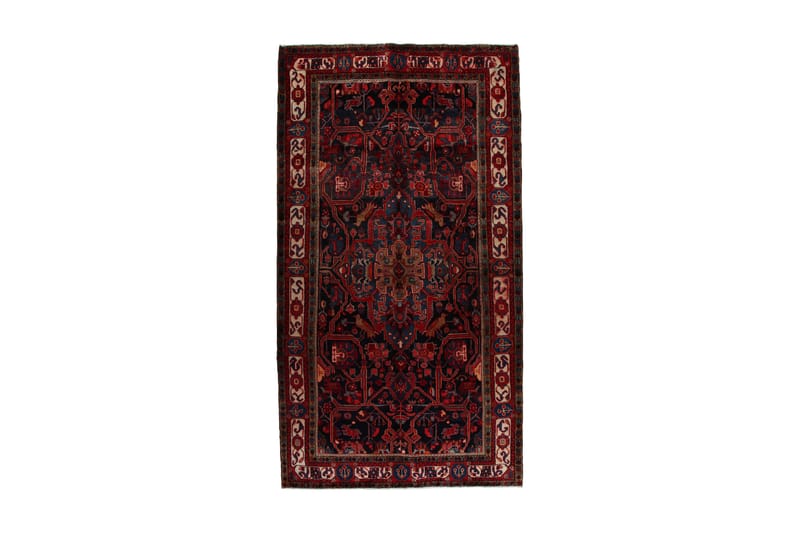 Handknuten Exklusiv Persisk Nålmatta 157x292 cm Kelim - Mörkblå/Röd - Textil & mattor - Matta - Orientalisk matta