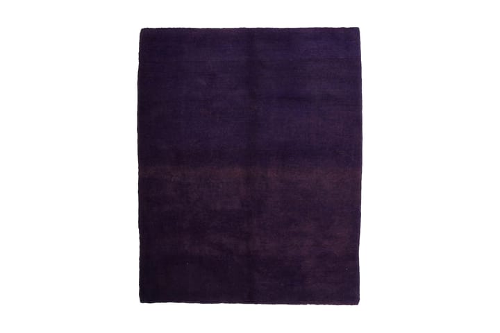 Handknuten Gabbeh Shiraz Ull Lila 155x192cm - Lila - Textil & mattor - Matta - Orientalisk matta