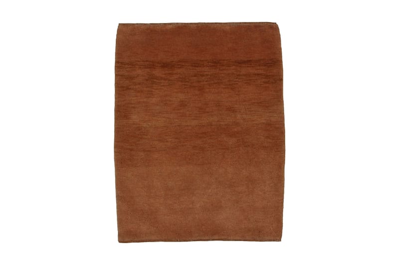 Handknuten Gabbeh Shiraz Ull Orange 90x120cm - Orange - Textil & mattor - Matta - Orientalisk matta