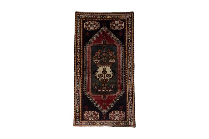Handknuten Persisk Matta 100x189 cm - Grön/Beige - Textil & mattor - Matta - Orientalisk matta