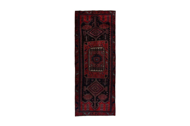 Handknuten Persisk Matta 120x313 cm - Mörkblå/Röd - Textil & mattor - Matta - Orientalisk matta