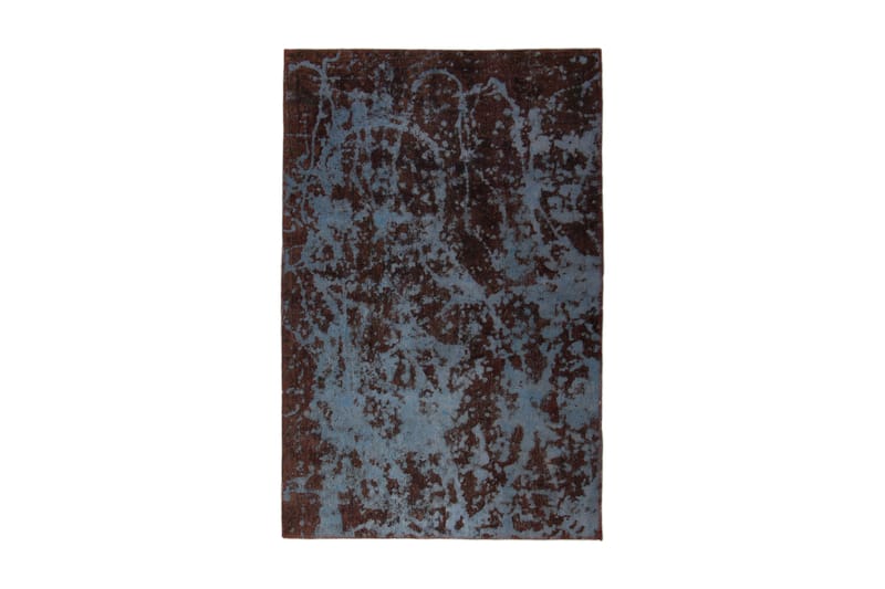Handknuten Persisk Matta 123x190 cm Vintage - Blå/Brun - Textil & mattor - Matta - Orientalisk matta
