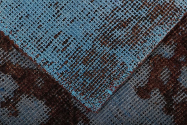 Handknuten Persisk Matta 123x190 cm Vintage - Blå/Brun - Textil & mattor - Matta - Orientalisk matta