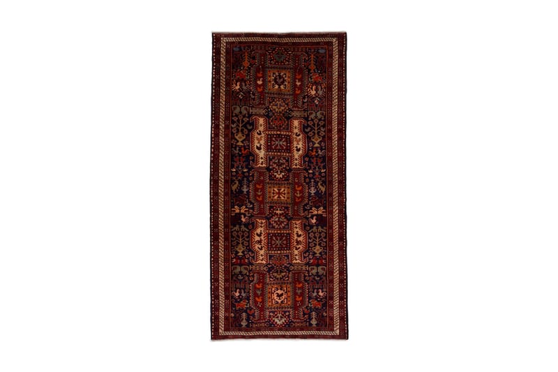 Handknuten Persisk Matta 129x307 cm - Mörkblå/Röd - Textil & mattor - Matta - Orientalisk matta
