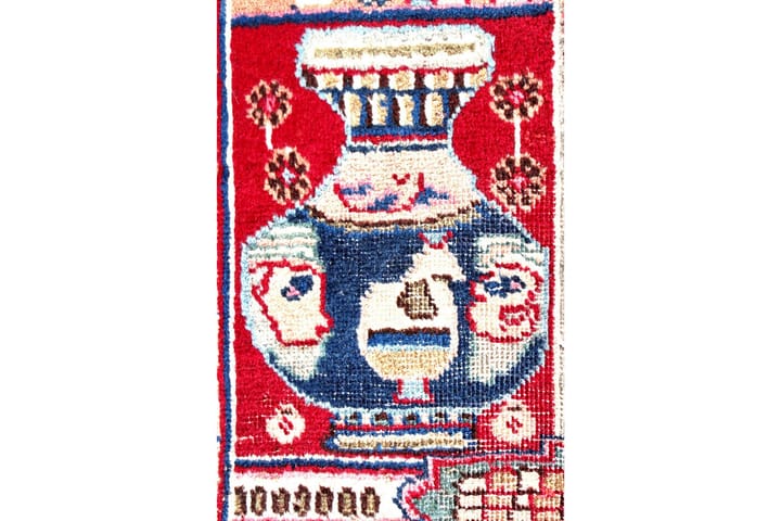 Handknuten Persisk Matta 129x311 cm - Mörkblå/Röd - Textil & mattor - Matta - Orientalisk matta