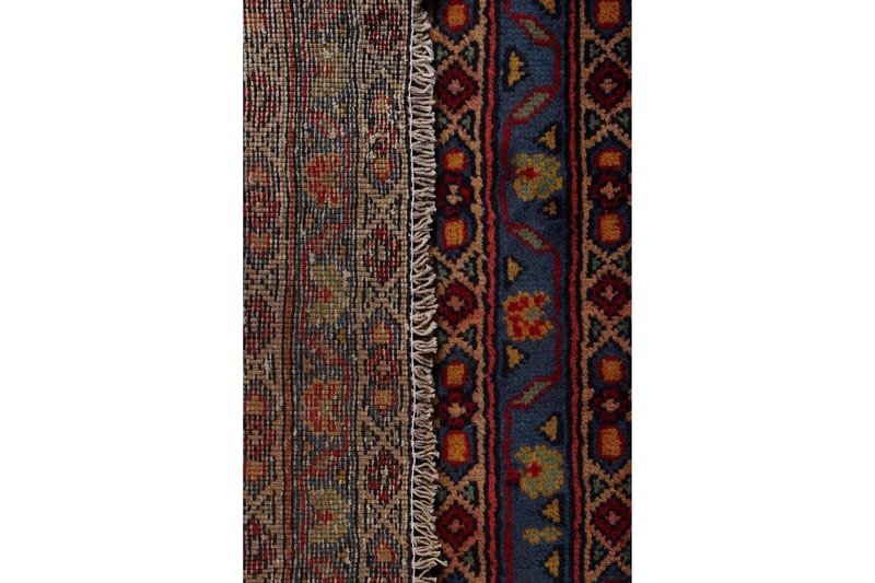 Handknuten Persisk Matta 130x297 cm - Mörkblå/Röd - Textil & mattor - Matta - Orientalisk matta