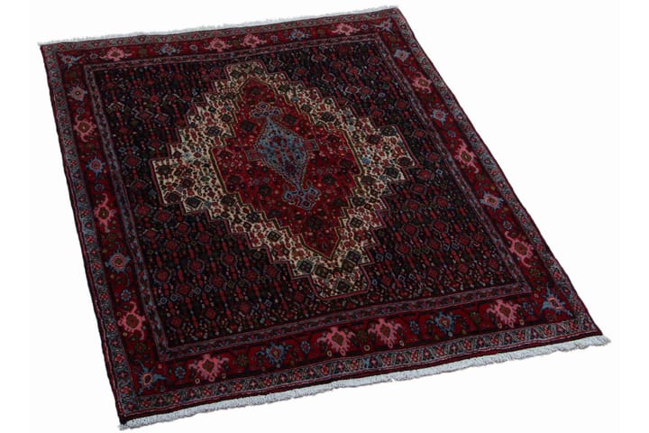Handknuten Persisk Matta 132x181 cm - Mörkblå/Röd - Textil & mattor - Matta - Orientalisk matta