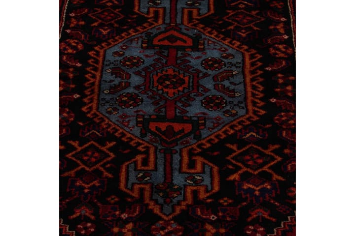 Handknuten Persisk Matta 142x221 cm - Mörkblå/Röd - Textil & mattor - Matta - Orientalisk matta