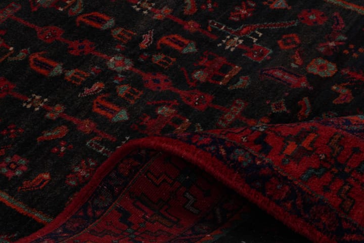 Handknuten Persisk Matta 152x377 cm - Mörkblå/Röd - Textil & mattor - Matta - Orientalisk matta