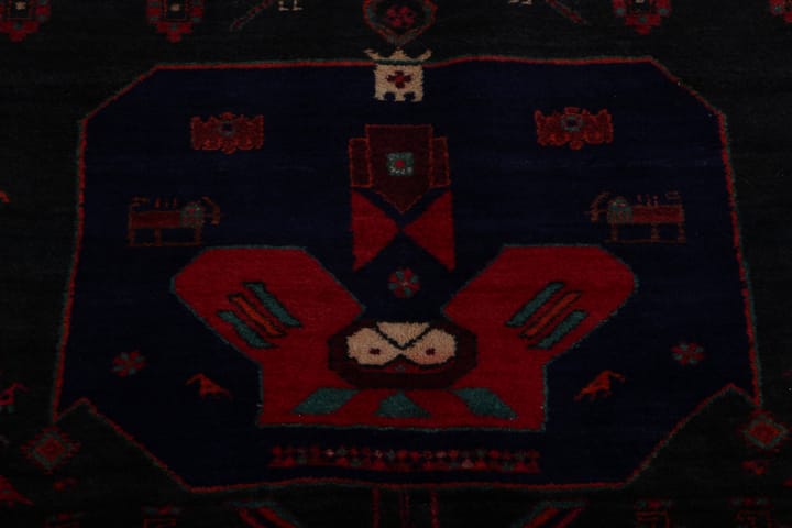 Handknuten Persisk Matta 152x377 cm - Mörkblå/Röd - Textil & mattor - Matta - Orientalisk matta