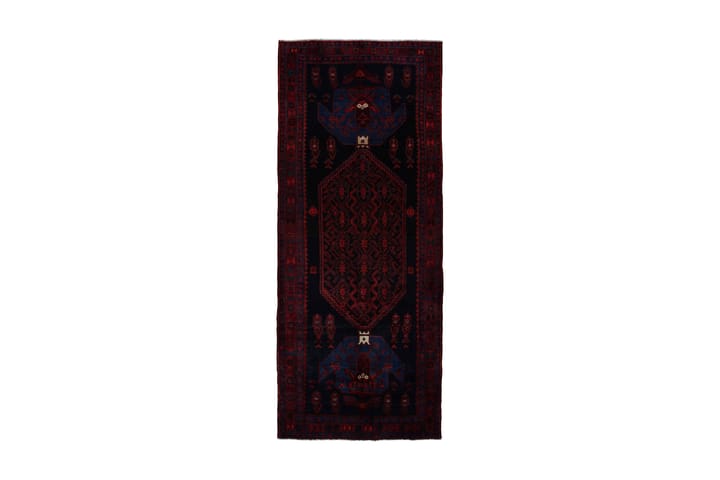Handknuten Persisk Matta 154x385 cm - Mörkblå/Röd - Textil & mattor - Matta - Orientalisk matta