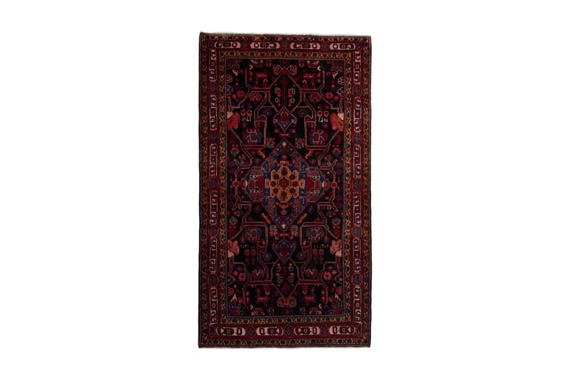 Handknuten Persisk Matta 156x288 cm - Mörkblå/Röd - Textil & mattor - Matta - Orientalisk matta