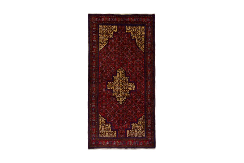 Handknuten Persisk Matta 158x311 cm - Röd/Gul - Textil & mattor - Matta - Orientalisk matta