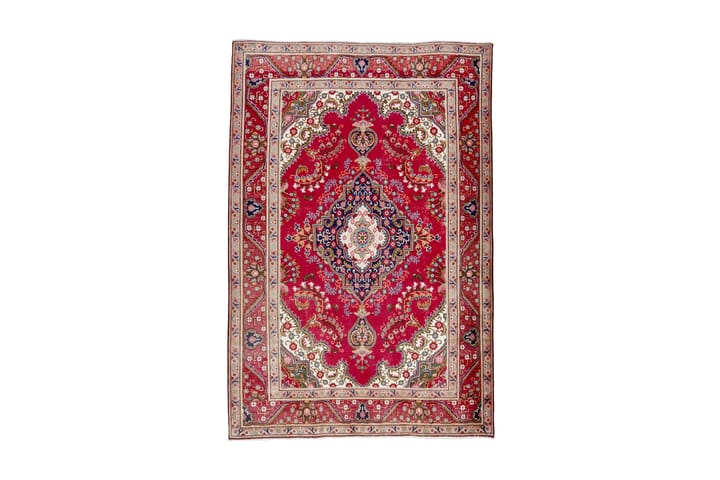 Handknuten Persisk Matta 200x295 cm Vintage - Röd/Blå - Textil & mattor - Matta - Orientalisk matta