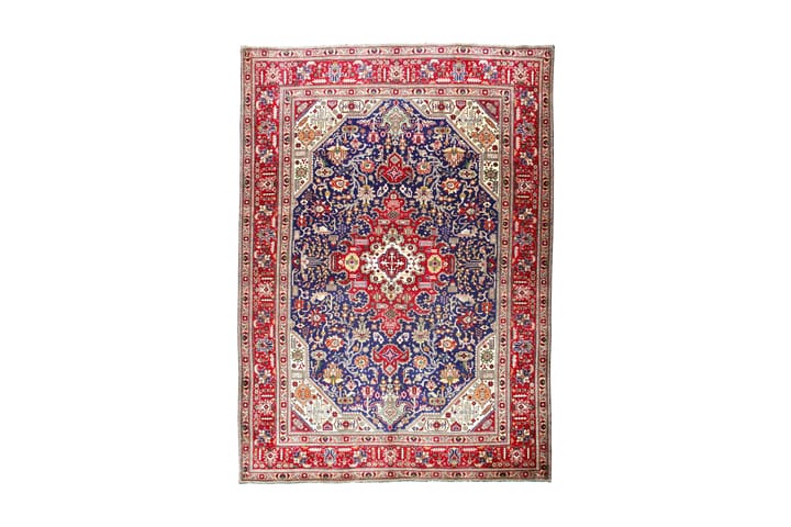 Handknuten Persisk Matta 203x265 cm - Röd/Mörkblå - Textil & mattor - Matta - Orientalisk matta - Persisk matta