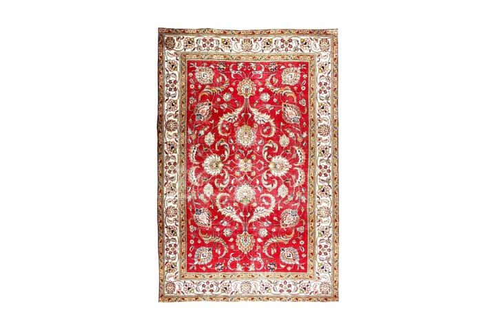 Handknuten Persisk Matta 206x316 cm Vintage - Röd/Beige - Textil & mattor - Matta - Orientalisk matta