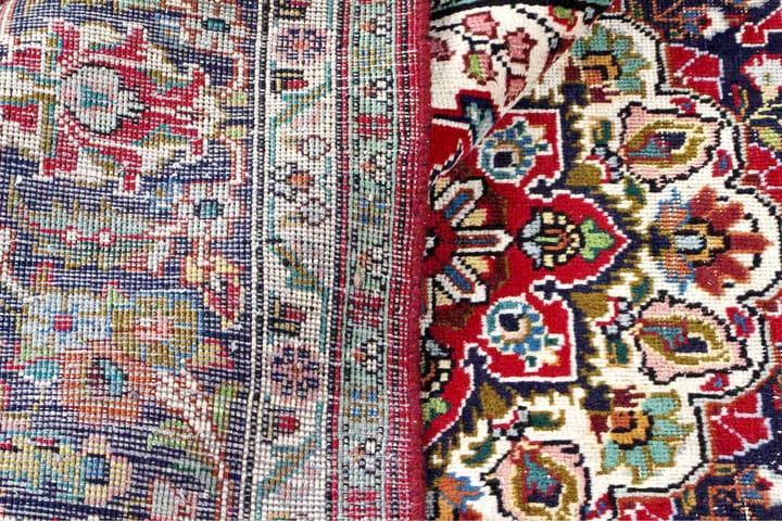 Handknuten Persisk Matta 242x335 cm Vintage - Röd/Mörkblå - Textil & mattor - Matta - Orientalisk matta