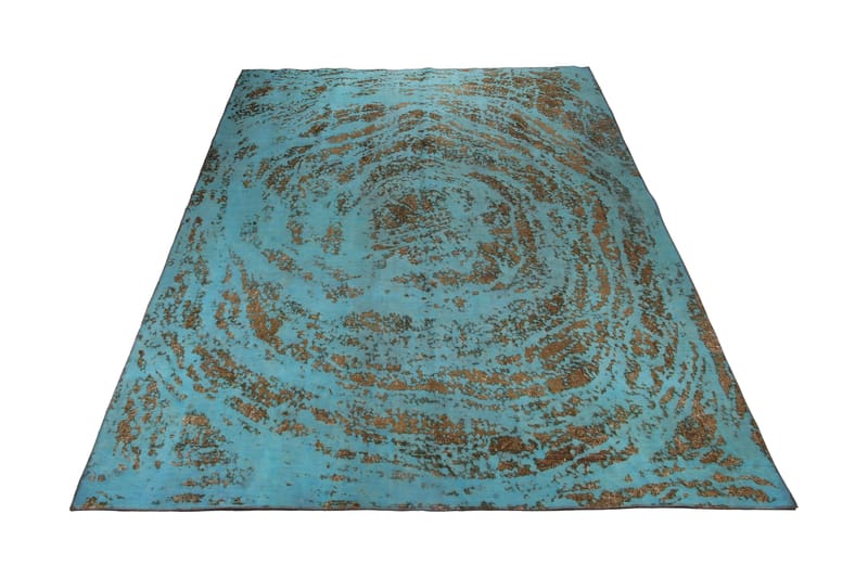 Handknuten Persisk Matta 285x378 cm Vintage - Blå/Brun - Textil & mattor - Matta - Orientalisk matta