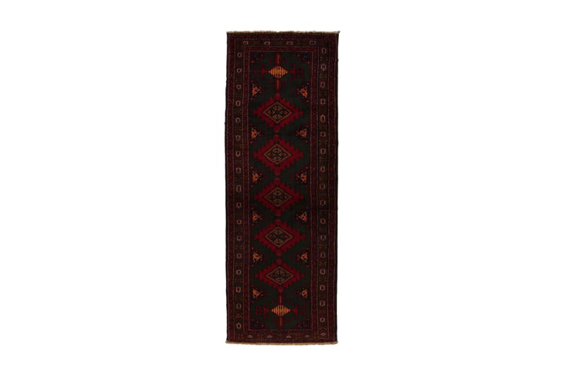 Handknuten Persisk Matta 73x214 cm - Röd/Grön - Textil & mattor - Matta - Små mattor