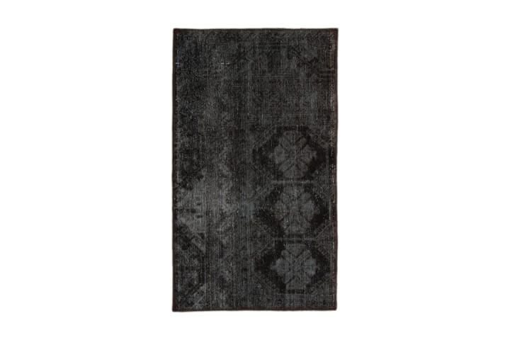 Handknuten Persisk Matta 76x130 cm Vintage - Grå/Mörkgrön - Textil & mattor - Matta - Orientalisk matta
