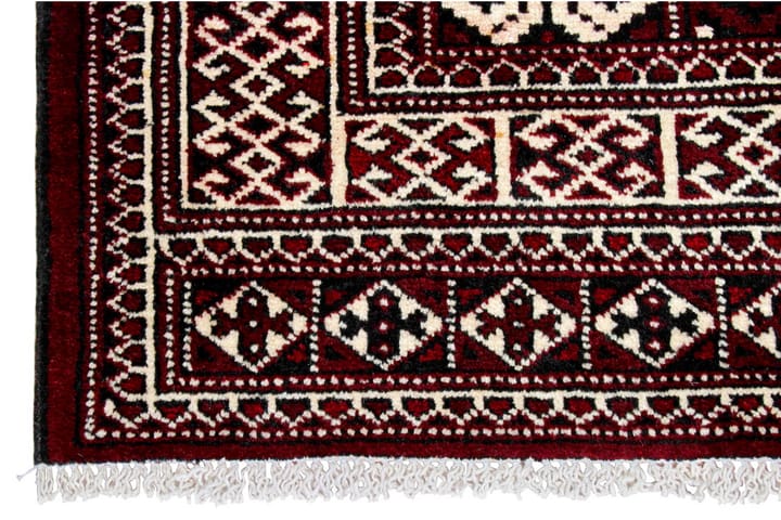 Handknuten Persisk Matta 83x130 cm - Mörkröd/Beige - Textil & mattor - Matta - Orientalisk matta
