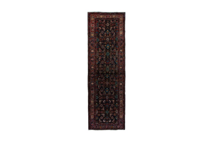 Handknuten Persisk Matta 99x328 cm - Mörkblå/Röd - Textil & mattor - Matta - Orientalisk matta - Persisk matta