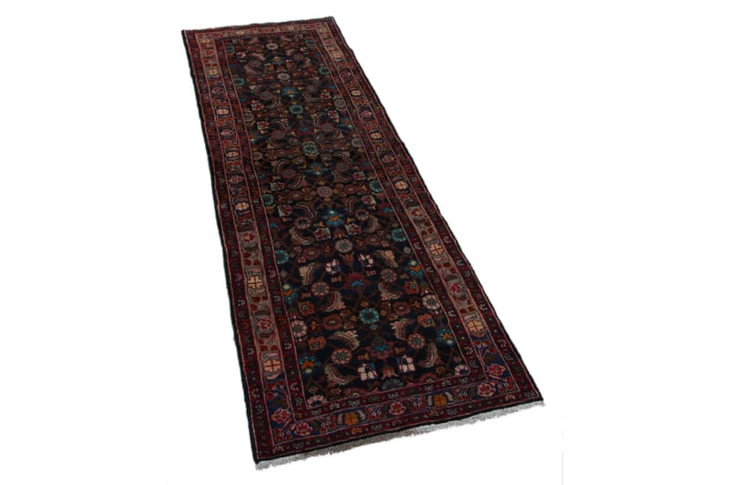 Handknuten Persisk Matta 99x328 cm - Mörkblå/Röd - Textil & mattor - Matta - Orientalisk matta