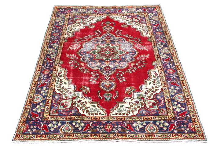 Handknuten Persisk Patchworkmatta 198x290 cm Kelim - Röd/Mörkblå - Textil & mattor - Matta - Orientalisk matta
