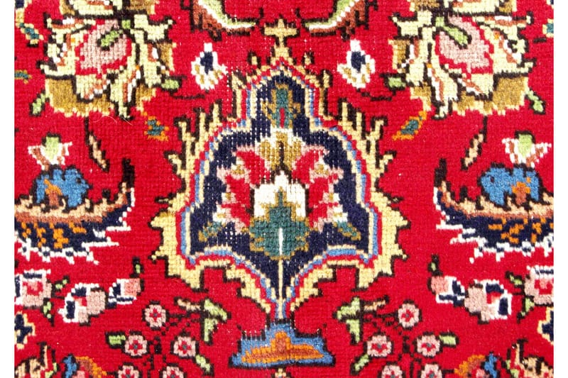 Handknuten Persisk Patinamatta 205x290 cm - Röd/Mörkblå - Textil & mattor - Matta - Orientalisk matta