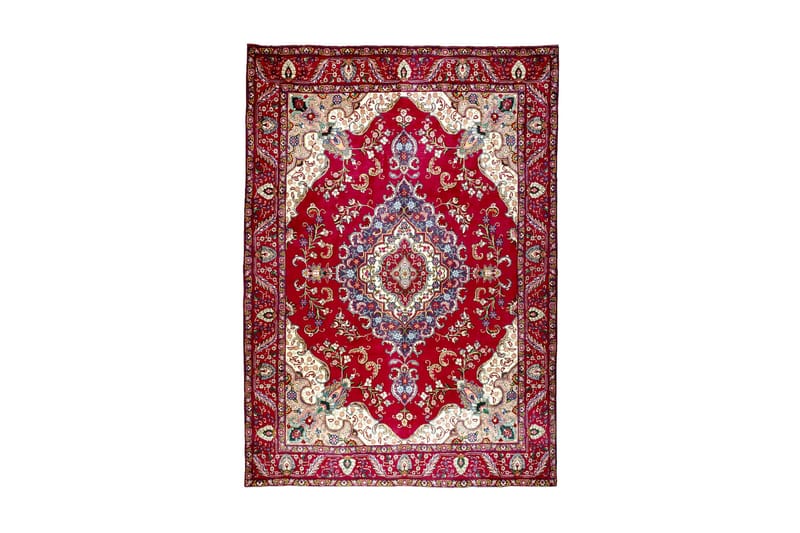 Handknuten Persisk Patinamatta 248x344 cm - Röd/Beige - Textil & mattor - Matta - Orientalisk matta