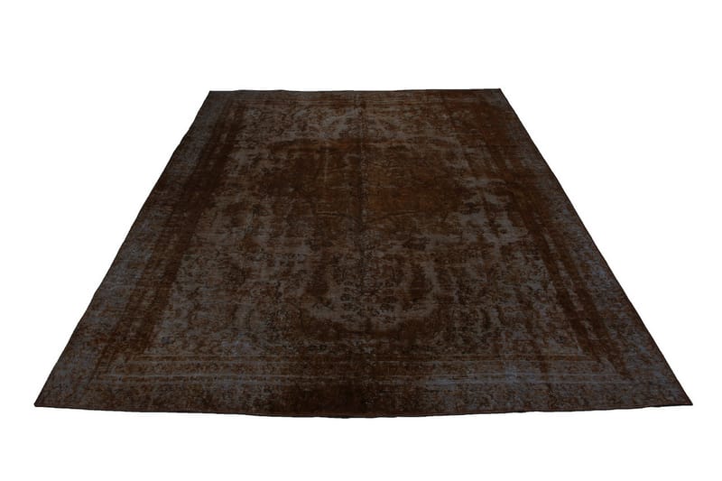 Handknuten Persisk Ullmatta 255x344 cm Vintage - Brun/Blå - Textil & mattor - Matta - Orientalisk matta