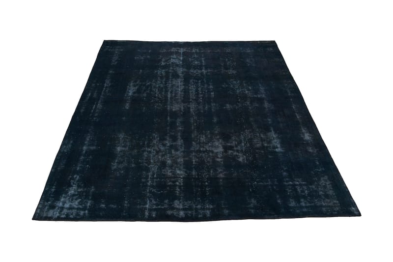 Handknuten Persisk Ullmatta 262x335 cm Vintage - Blå/Svart - Textil & mattor - Matta - Orientalisk matta