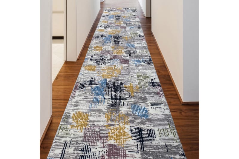 Matta Ruby 80x300 cm - Multifärgad - Textil & mattor - Matta - Modern matta - Bomullsmatta