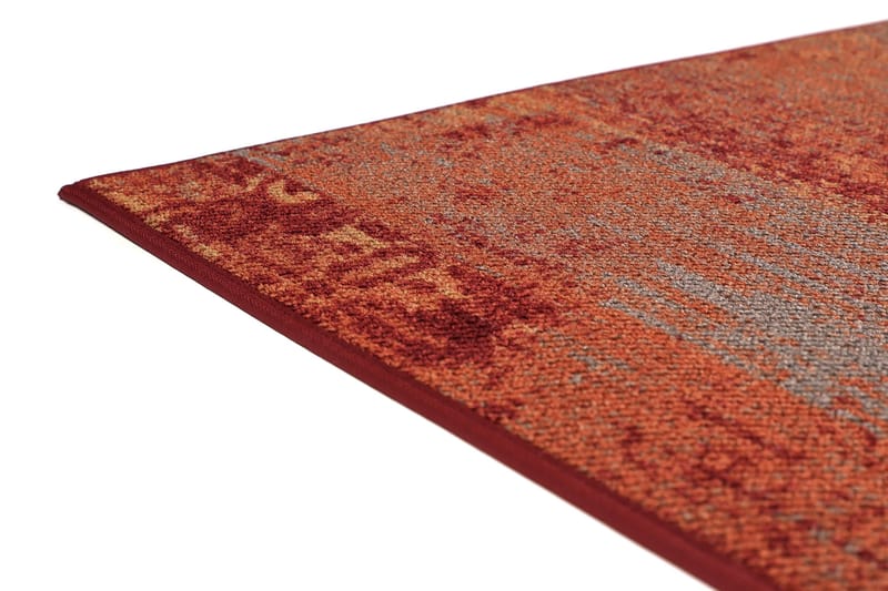 Matta Rustiikki Rund 160 cm Röd-orange - Textil & mattor - Matta - Orientalisk matta