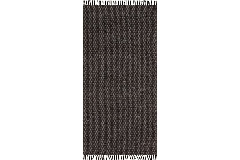 Bomullsmatta Julie 70x200 cm Svart - Horredsmattan - Textil & mattor - Matta - Små mattor