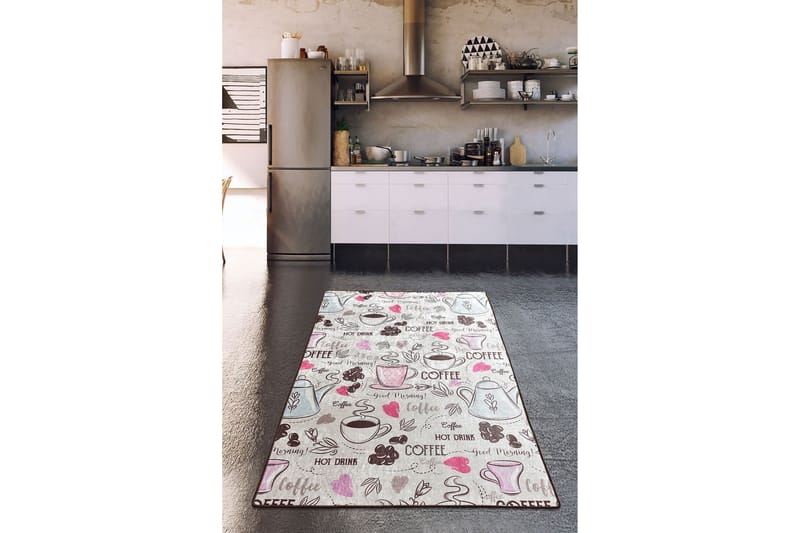 Matta Calenta 80x150 cm - Flerfärgad/Sammet - Textil & mattor - Matta - Modern matta - Wiltonmatta