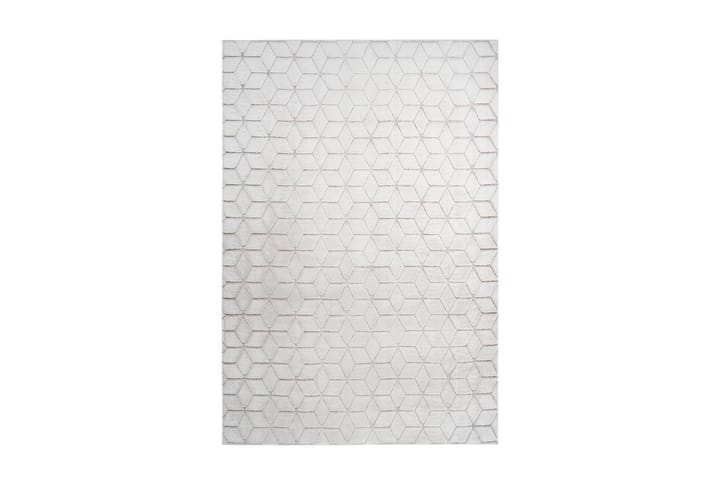 Matta Deramsle Kl 80x150 cm Vit/Rosa - D-Sign - Textil & mattor - Matta - Små mattor