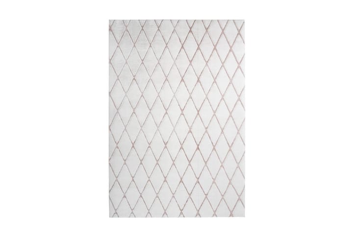 Matta Deramsle Ko 80x150 cm Vit/Rosa - D-Sign - Textil & mattor - Matta - Små mattor