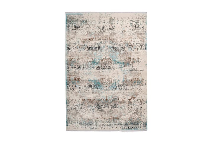 Matta Gornan Lyu Taupe/Turkos 80x150 cm - D-Sign - Textil & mattor - Matta - Små mattor