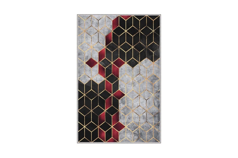 Matta Homefesto 60x100 cm - Multifärgad - Textil & mattor - Matta - Modern matta - Wiltonmatta