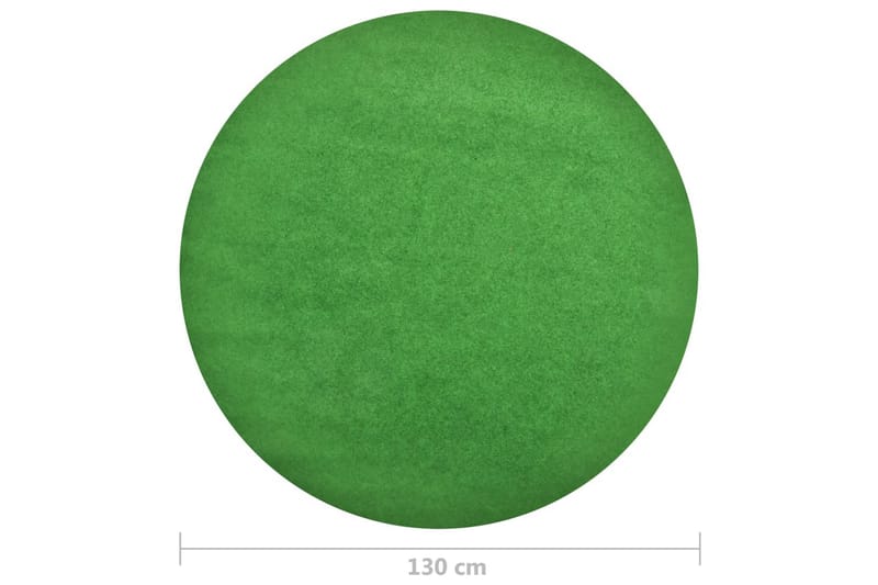 Konstgräs med halkskydd dia. 130 cm grön rund - Grön - Textil & mattor - Matta - Specialmatta - Nålfiltsmattor & konstgräsmattor