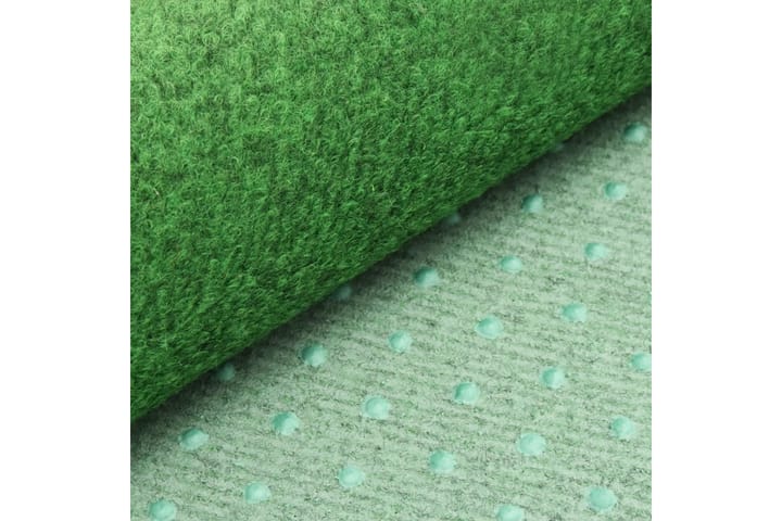 Konstgräs med halkskydd dia. 95 cm grön rund - Grön - Textil & mattor - Matta - Specialmatta - Nålfiltsmattor & konstgräsmattor