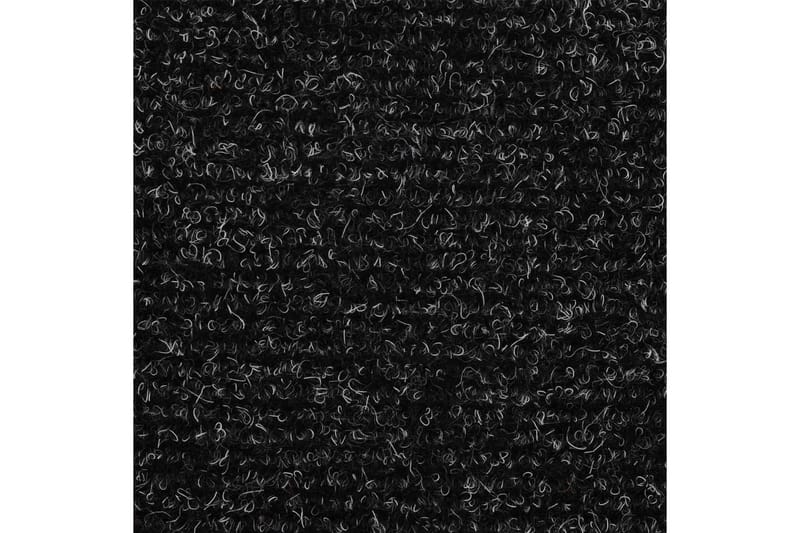 Trappstegsmattor självhäftande 10 st mörkgrå 56x17x3 cm brod - Grå - Textil & mattor - Matta - Specialmatta - Trappstegsmattor