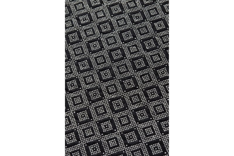Matta Chilai 100 cm Rund - Svart/Vit - Textil & mattor - Matta - Stor matta