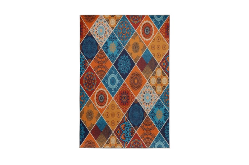 Matta Crosobly 160x230 cm - Flerfärgad - Textil & mattor - Matta - Modern matta - Wiltonmatta